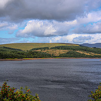 Buy canvas prints of Pontsticill Reservoir 2 August 2018 by Chris Thaxter