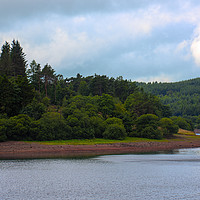 Buy canvas prints of Tranquil Waters of Usk Reservoir by Chris Thaxter