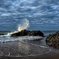Buy canvas prints of Incoming Tide by Chris Thaxter