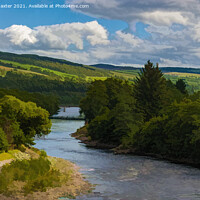 Buy canvas prints of Pitlochry Dam View by Chris Thaxter