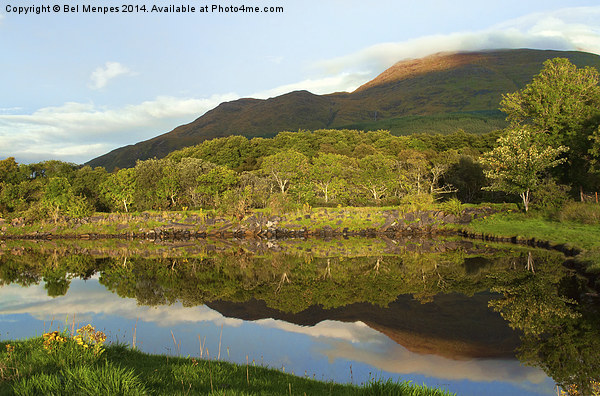 Reflections on Loch Etive Picture Board by Bel Menpes
