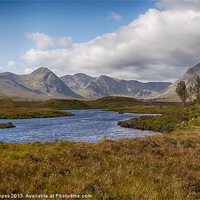 Buy canvas prints of Lochan na h-Achlaise by Bel Menpes