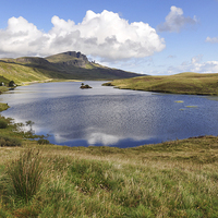 Buy canvas prints of Loch Fada to Old Man Of Storr by Bel Menpes