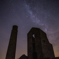Buy canvas prints of  Magpie Mine Milky Way by James Grant