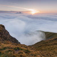 Buy canvas prints of  Mam Tor Inversion by James Grant