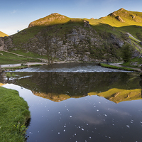 Buy canvas prints of  Dovedale Reflections by James Grant