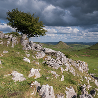 Buy canvas prints of  Chrome Hill Storms by James Grant