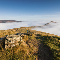 Buy canvas prints of  Great Ridge Inversion by James Grant