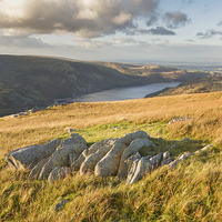 Buy canvas prints of  Haweswater from Branstree by James Grant