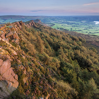 Buy canvas prints of  The Roaches Sunset by James Grant