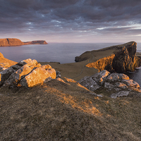 Buy canvas prints of  Neist Point by James Grant