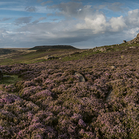 Buy canvas prints of  Over Owler Tor by James Grant