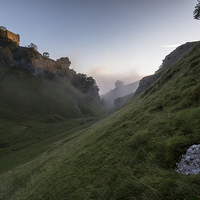 Buy canvas prints of  Cavedale Sunrise by James Grant