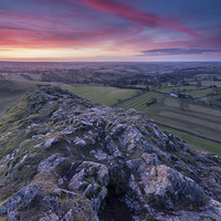 Buy canvas prints of  Thorpe Cloud, Dovedale by James Grant