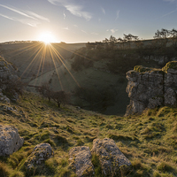 Buy canvas prints of  Parsons Tor Sunrise by James Grant
