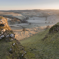 Buy canvas prints of  Chrome Hill Sunrise by James Grant