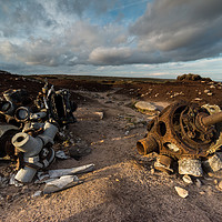 Buy canvas prints of Bleaklow Superfortress Crash Site by James Grant