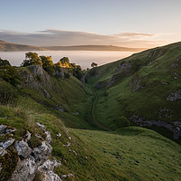 Buy canvas prints of Cave Dale Sunrise by James Grant
