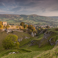 Buy canvas prints of Cave Dale Sunrise by James Grant