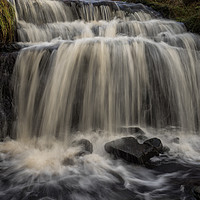 Buy canvas prints of Dean Rocks Waterfall by James Grant