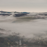 Buy canvas prints of Lead Hill Over Bamford by James Grant