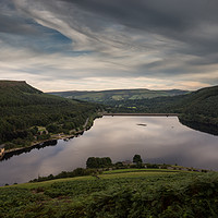 Buy canvas prints of Ladybower Mirror Reflections by James Grant