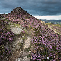 Buy canvas prints of Win Hill Dusk by James Grant