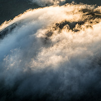 Buy canvas prints of Kirk Fell Clouds by James Grant