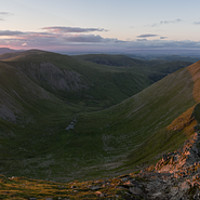 Buy canvas prints of Swirral Edge Sunset by James Grant