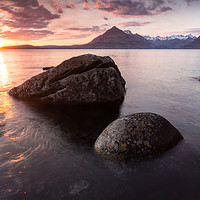 Buy canvas prints of Elgol Sunset by James Grant