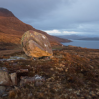 Buy canvas prints of Scotland Standing Stone by James Grant