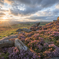 Buy canvas prints of Over Owler Tor by James Grant