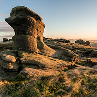 Buy canvas prints of Pym Chair - Peak District Photography by James Grant