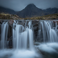 Buy canvas prints of Fairy Pools Waterfall  by James Grant
