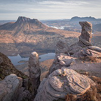 Buy canvas prints of Sgorr Tuath - by James Grant