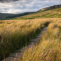 Buy canvas prints of Stanage Edge Hooks Carr  by James Grant