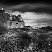 Buy canvas prints of Abandoned Cottage by Paul Davis