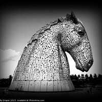 Buy canvas prints of The Kelpies by kelly Draper