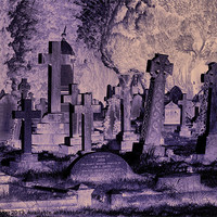 Buy canvas prints of Graveyard by kelly Draper