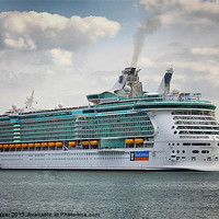 Buy canvas prints of Independence of the seas by kelly Draper