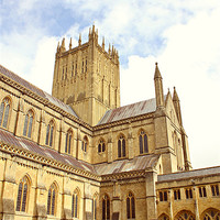 Buy canvas prints of Wells Cathedral by kelly Draper