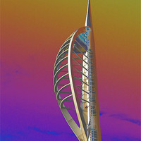 Buy canvas prints of Spinnaker Tower by kelly Draper