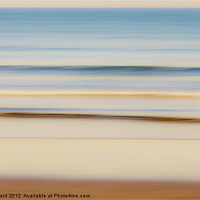 Buy canvas prints of Beach Abstract Skylight by Stuart Reid