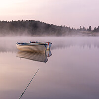 Buy canvas prints of Tranquil Reflections at Loch Rusky by Stuart Jack