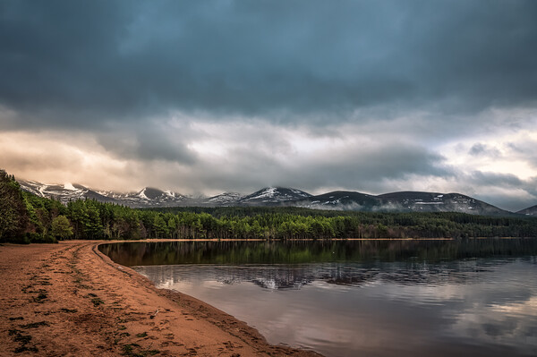 Reflections of the Cairngorms Picture Board by Stuart Jack