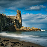 Buy canvas prints of Castle on the Scottish Shoreline by Stuart Jack