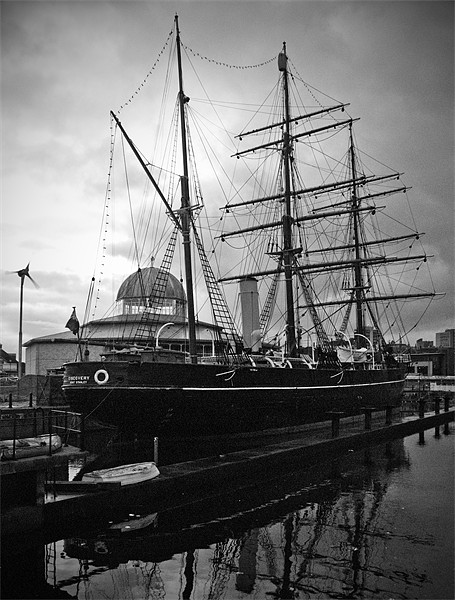 The Iconic Sailing Ship of Captain Scott Picture Board by Stuart Jack
