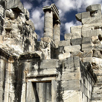 Buy canvas prints of Temple of Apollo by Heather Newton