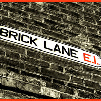Buy canvas prints of Brick Lane E1 by Heather Newton