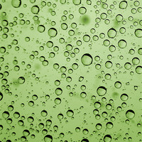 Buy canvas prints of green bubbles by Heather Newton